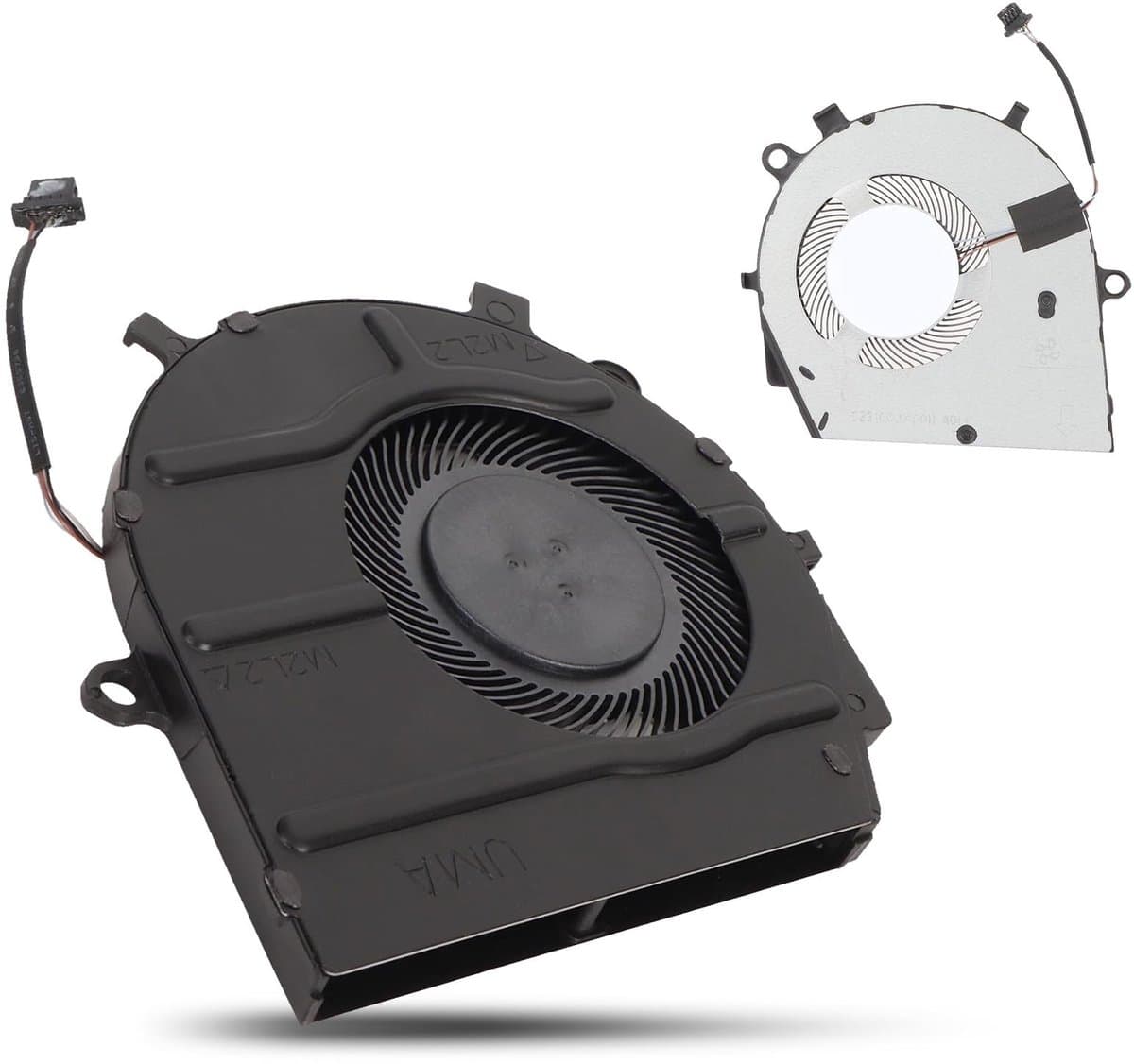Dailygoods - Laptop CPU-koelventilator - 4-pins Notebook-koelventilator - Eenvoudige Installatie - Geschikt voor Latitude 3410 3510 E3410 E3510 - Verb...