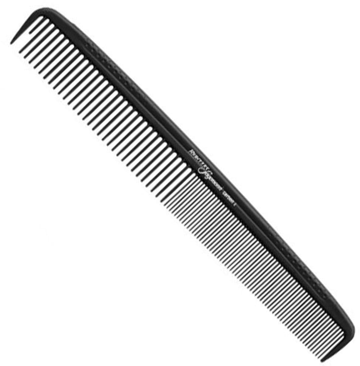Hercules Sägemann Carbon Kamm HS C4 Anthrazit 7 Zoll, Haarschneidekamm