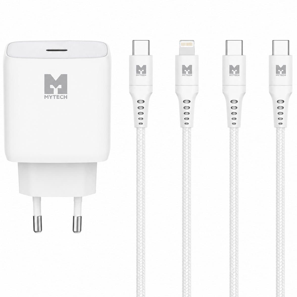 MYTECH Fast Charger 30W + USB-C Cable 2M