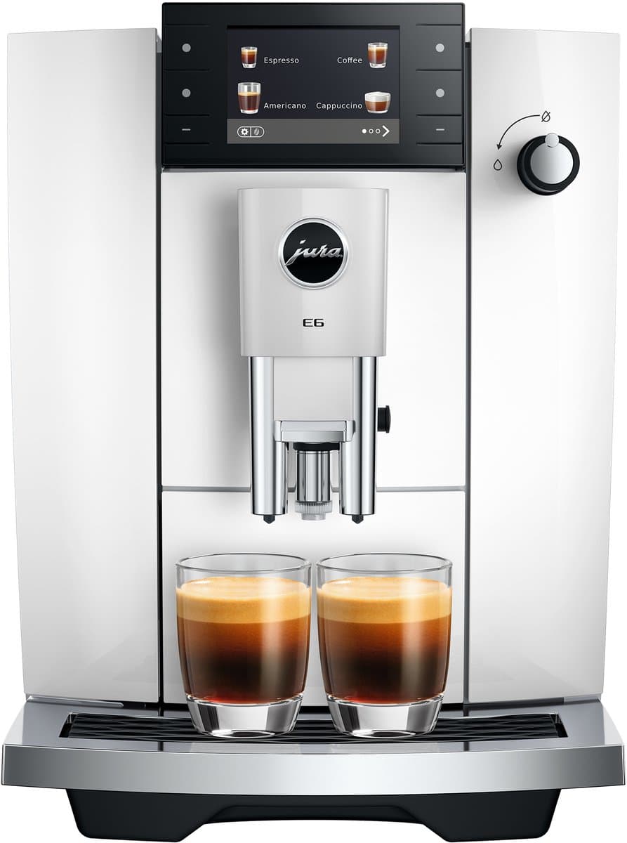 JURA - E6 Piano White (ED) - Volautomatische koffiemachine