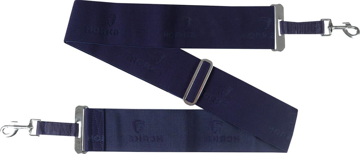 Horka - Elastische Longeerband - Donkerblauw - One Size