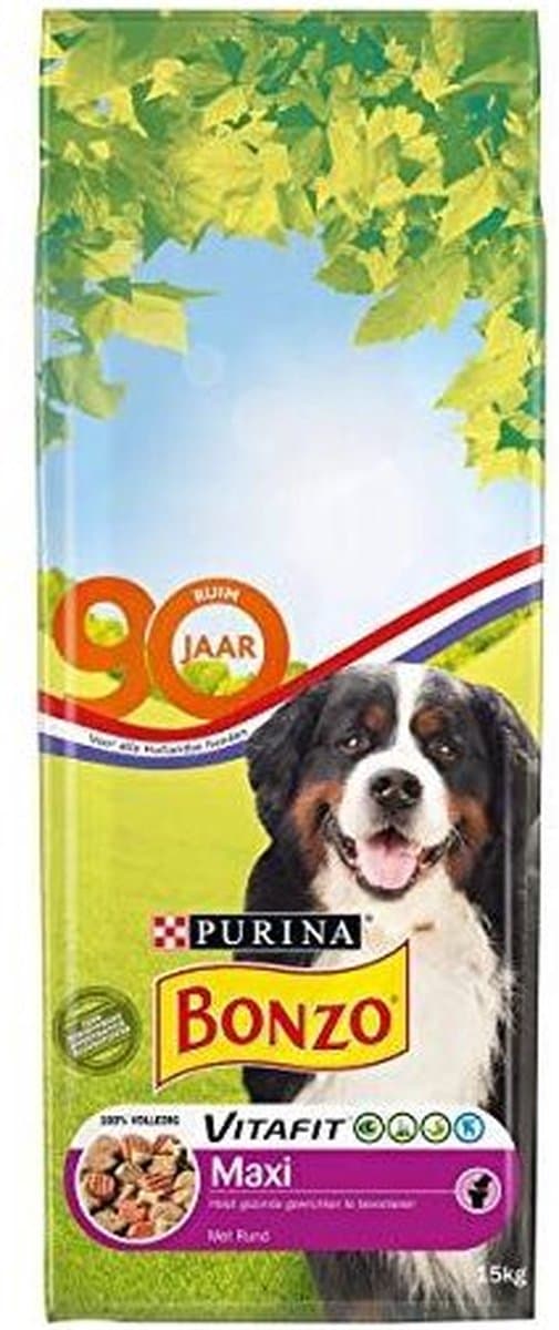 Bonzo (Friskies) Droog Maxi Rund - Hondenvoeding - 15kg