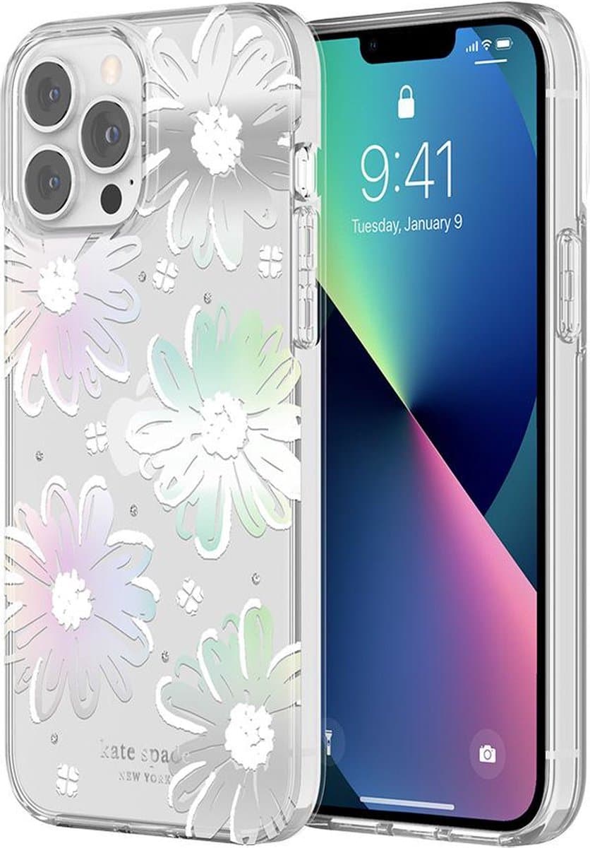 Incipio kate spade mobiele telefoon behuizingen 17 cm (6.7) Hoes Zilver, Transparant