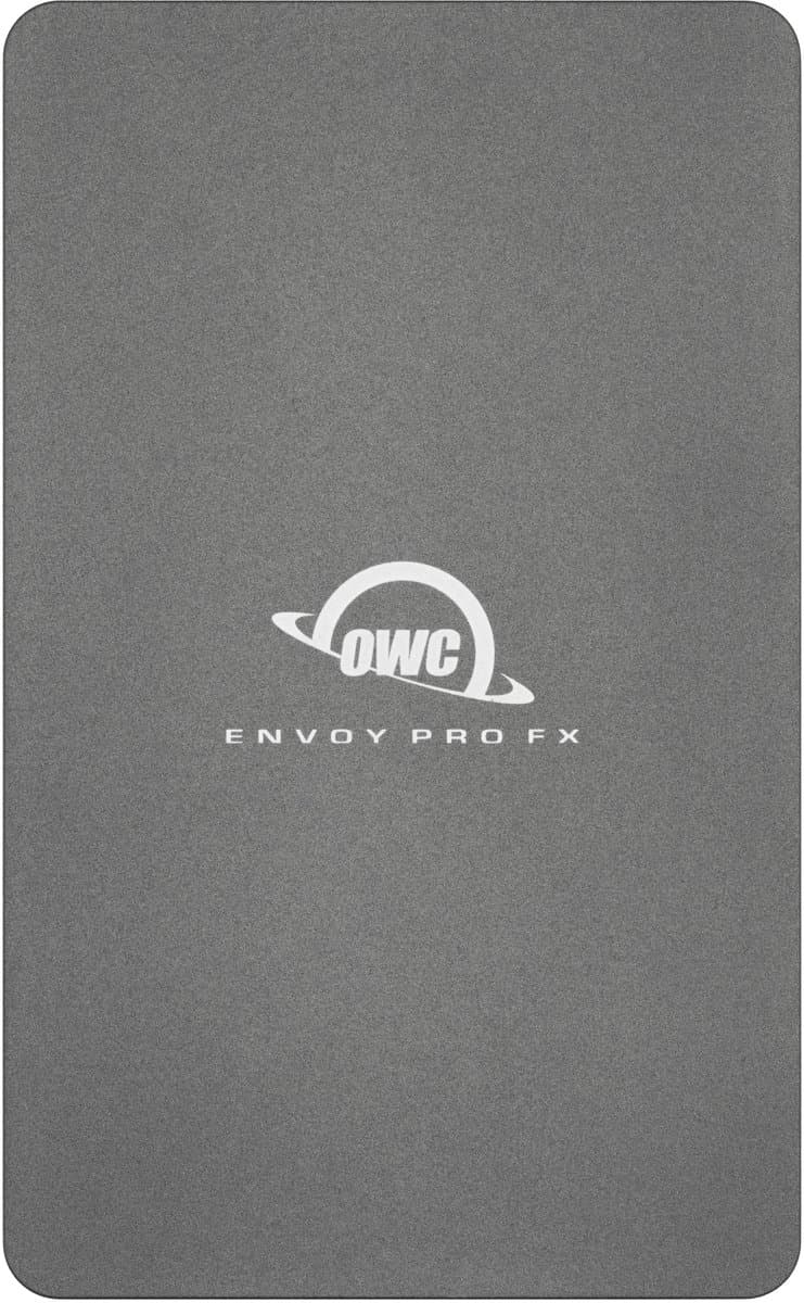 OWC 2.0TBEnvoy Pro FX Thunderbolt 3 + USB-C Portable NVMe SSD, up to 2800MB/s - Space Grey