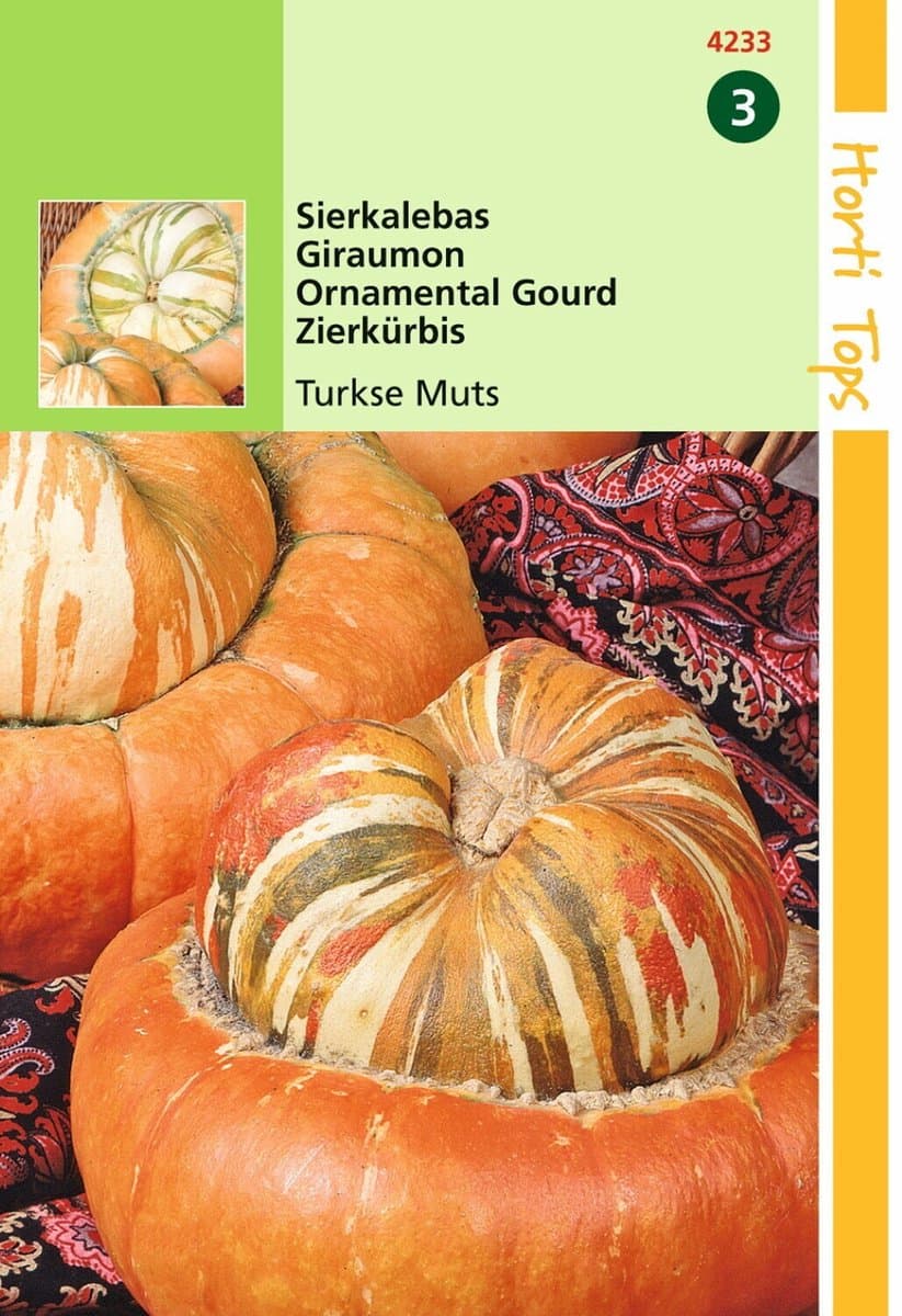 2 stuks - Hortitops - Cucurbita Turbaniformis Turkse Muts