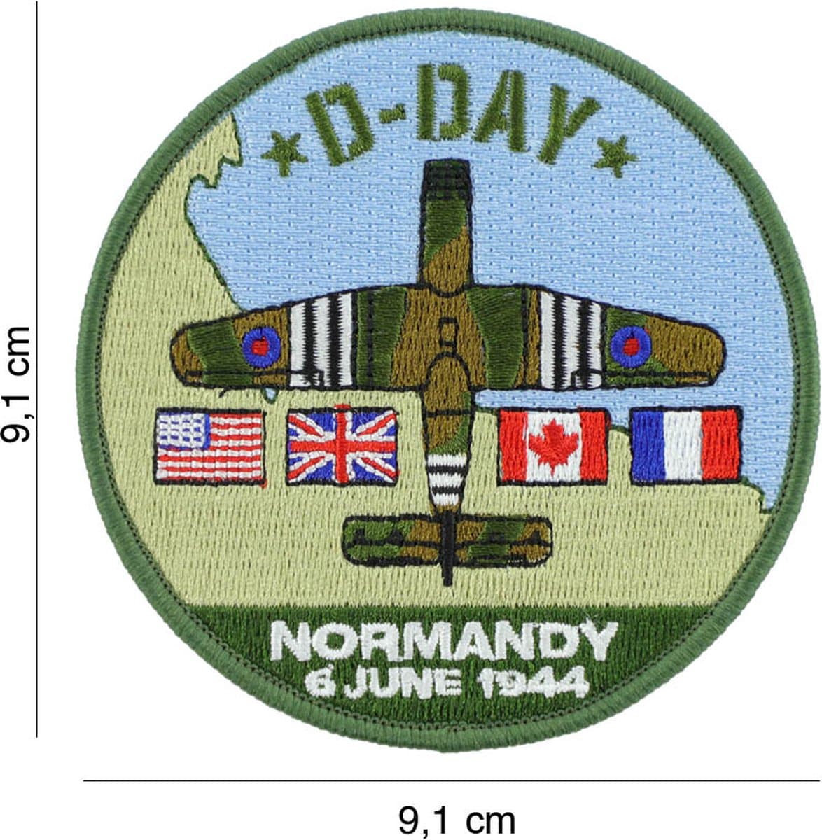 Embleem stof D-Day Horsa #19079