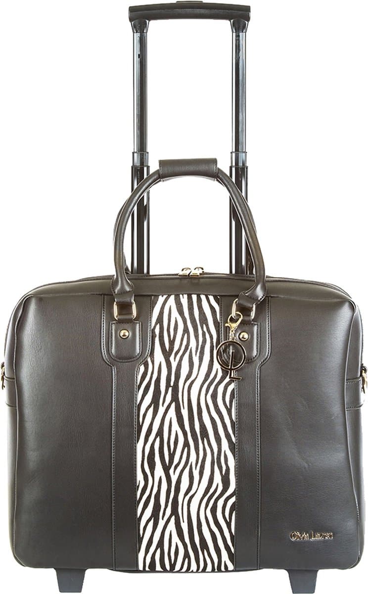Olivia Lauren Zebra Business Trolley