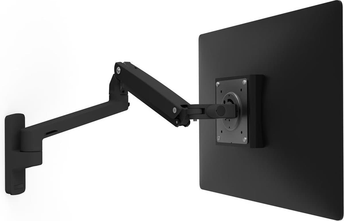 Ergotron MXV Series 45-505-224 flat panel bureau steun 86,4 cm (34") Muur Zwart