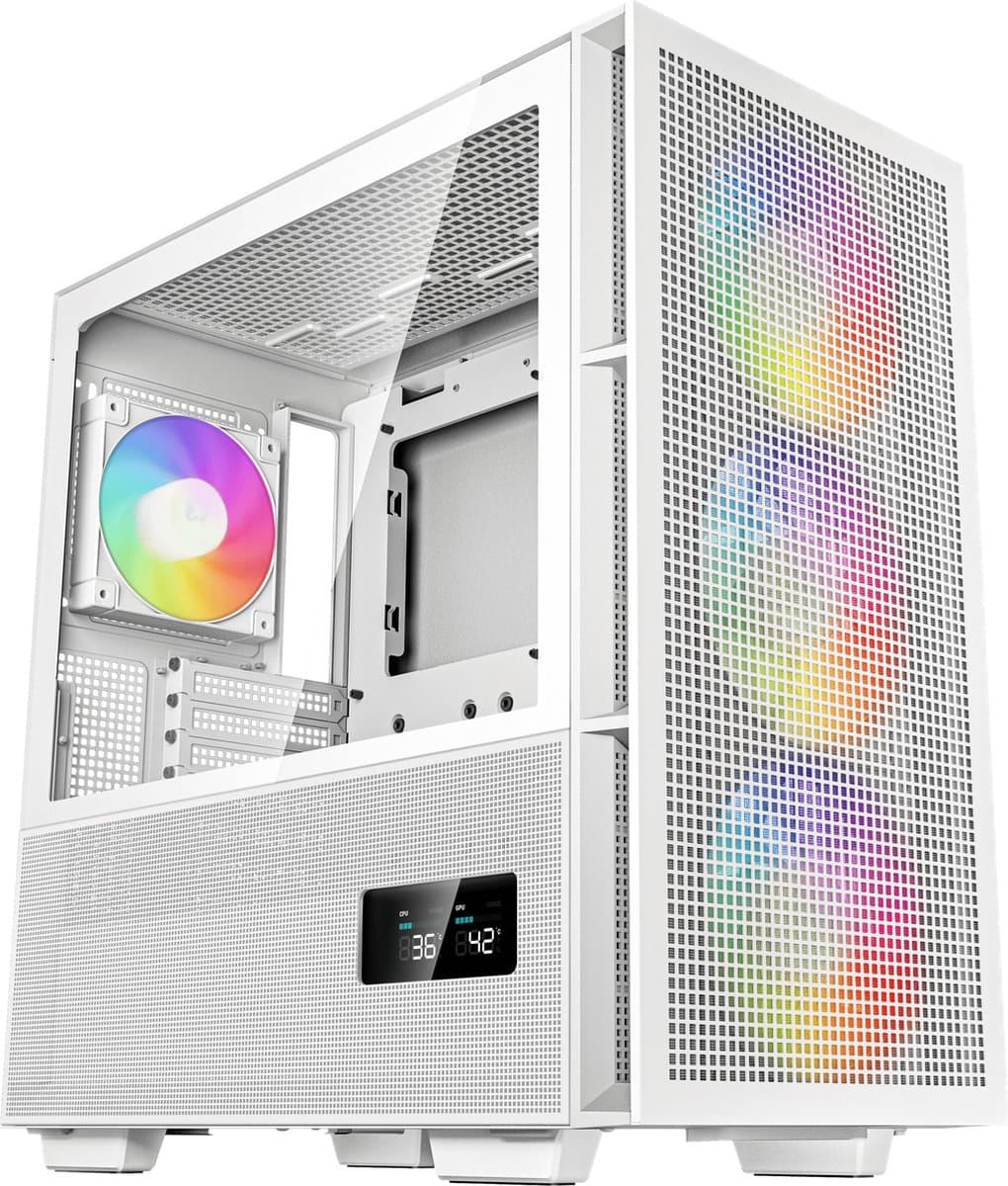 DeepCool CH560 DIGITAL WH Midi Tower Wit