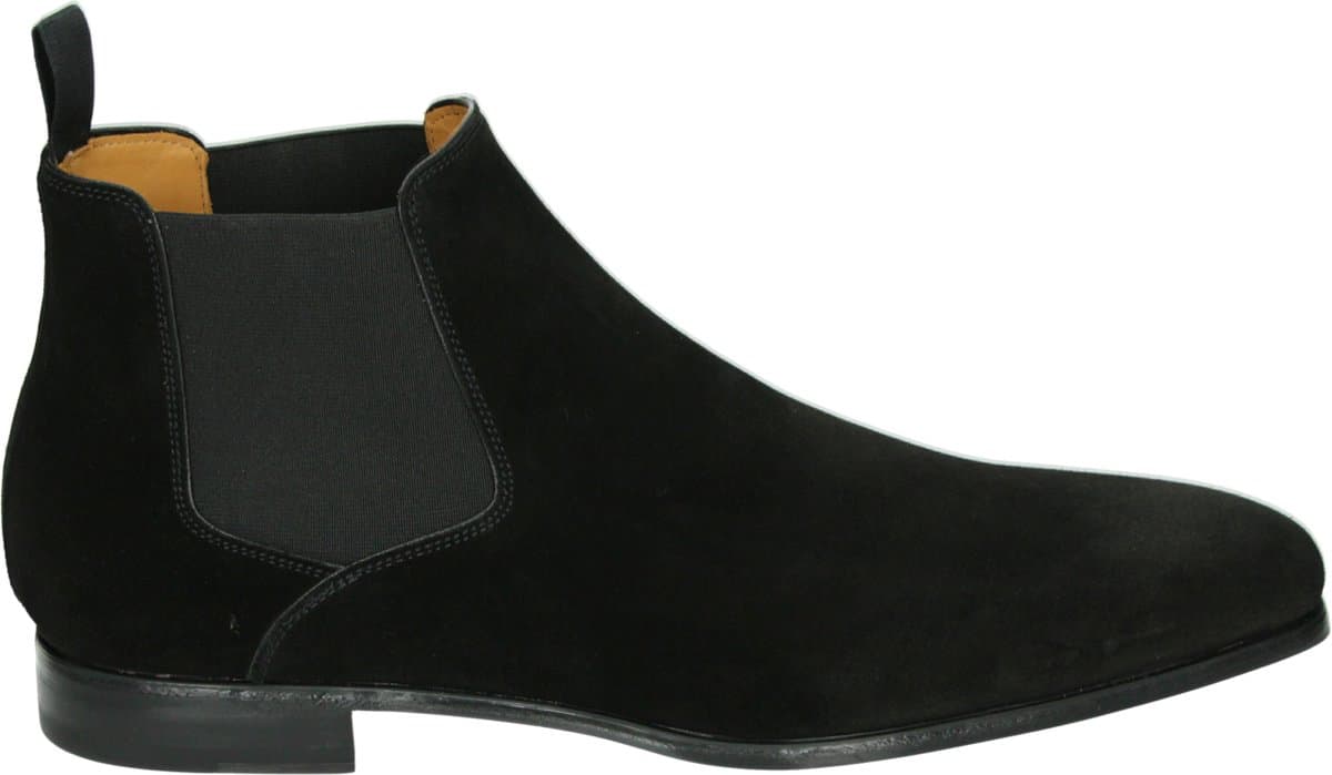 Magnanni - 22645 - Nette herenschoenenBusiness half-hoog - Kleur: Zwart - Maat: 44