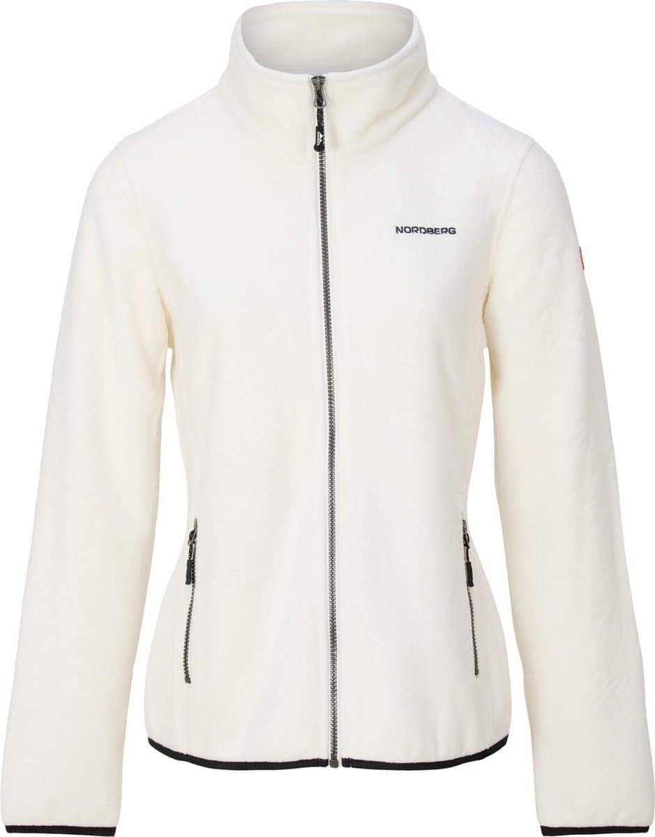 Nordberg Fleece Vest Ausbrenner - Dames - Off White - Maat XL