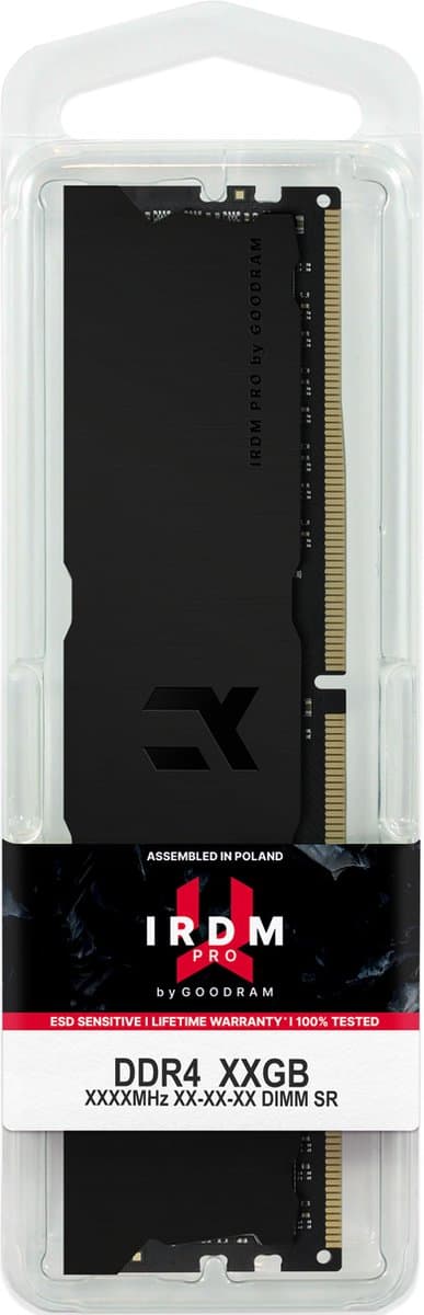 RAM geheugen GoodRam IRP-K3600D4V64L18/16 16 GB DDR4 3600 MHz 16 GB