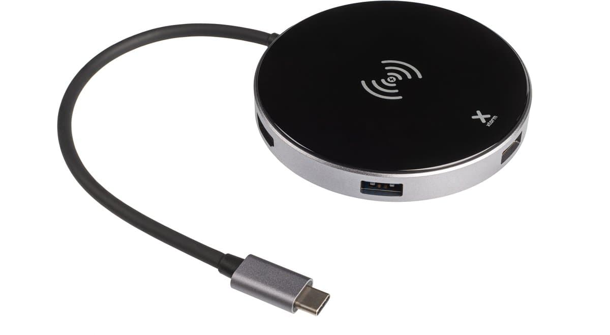 Xtorm Connect Series - USB-C Hub Wireless Charging 6-in-1