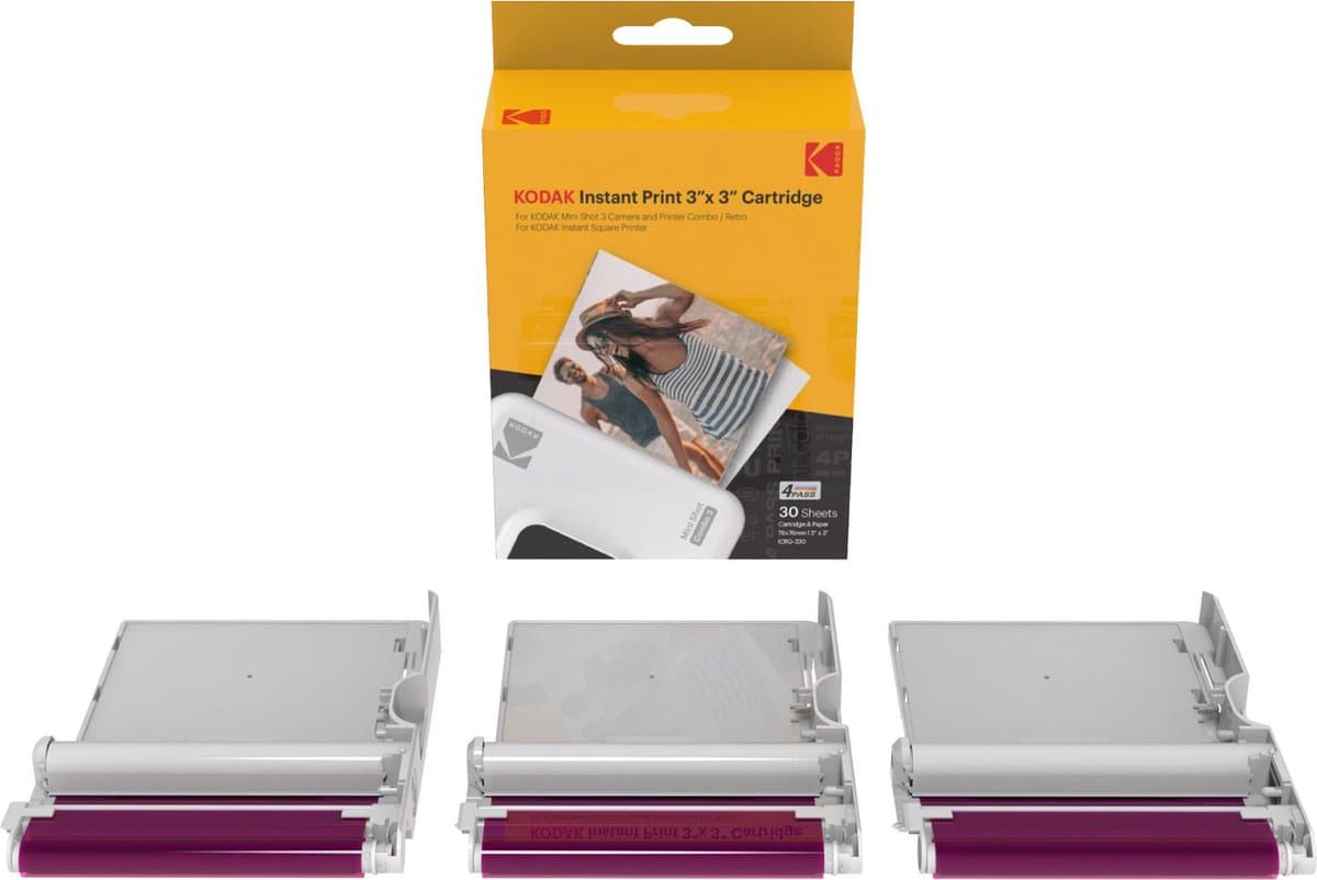 Kodak Instant print 3x3 cartridge for 30 photos