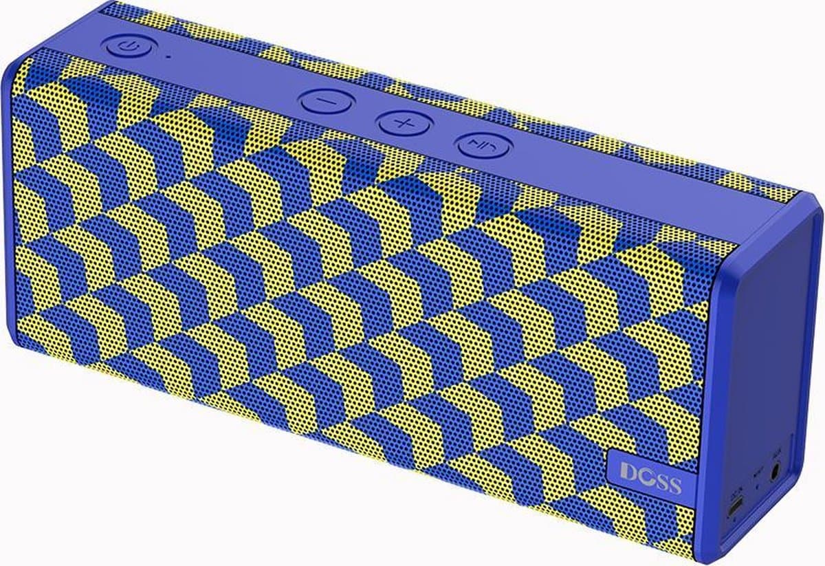 DOSS SOUNDBOX COLOR BLUE - BLUETOOTH SPEAKER