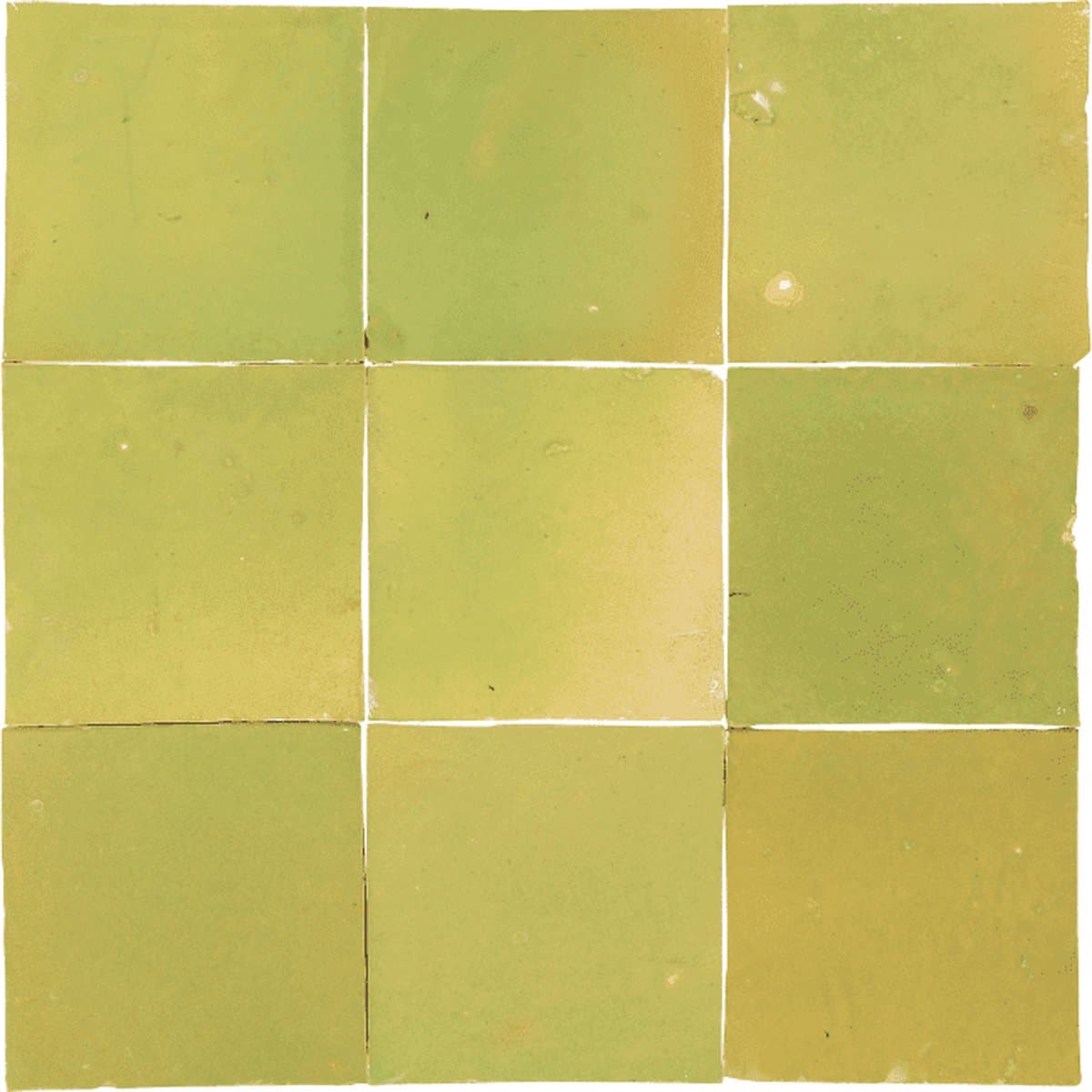 Zelliges Tegel Fez Lichtgroen FZ07 10×10 cm - 1m²