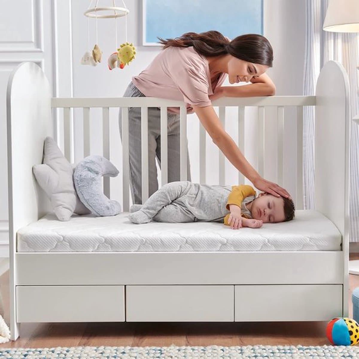 60x150x10 Kikishop Comfort Kindermatras Polyether SG30 - Premium Tijk