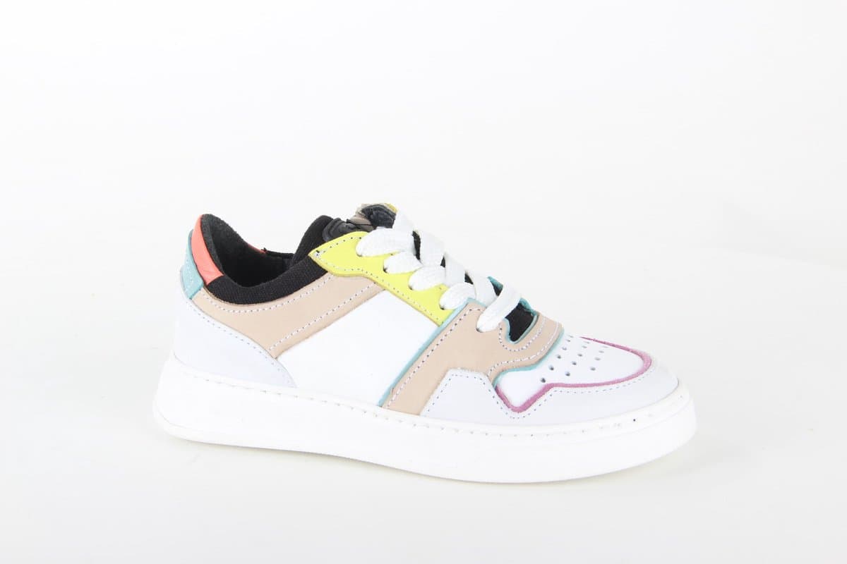Jochie & Freaks 23548-106W2 meisjes sneakers maat 34 wit
