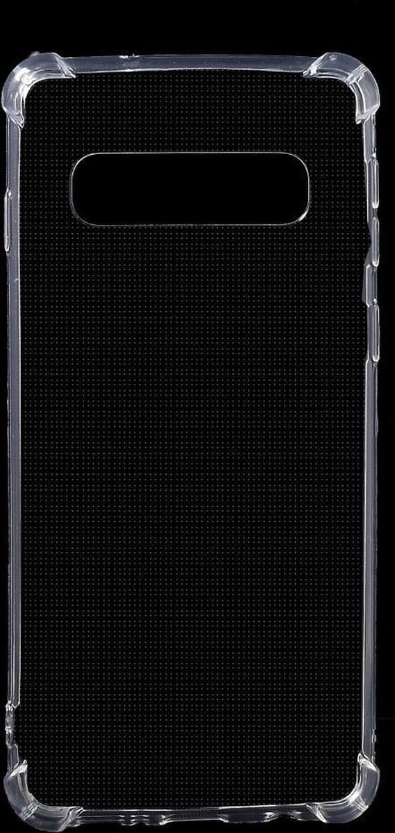Shop4 - Geschikt voor Samsung Galaxy S10 Hoesje - Zachte Back Case Transparant
