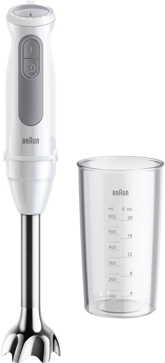 Braun MultiQuick 5, Staafmixer, MQ50001M, Wit