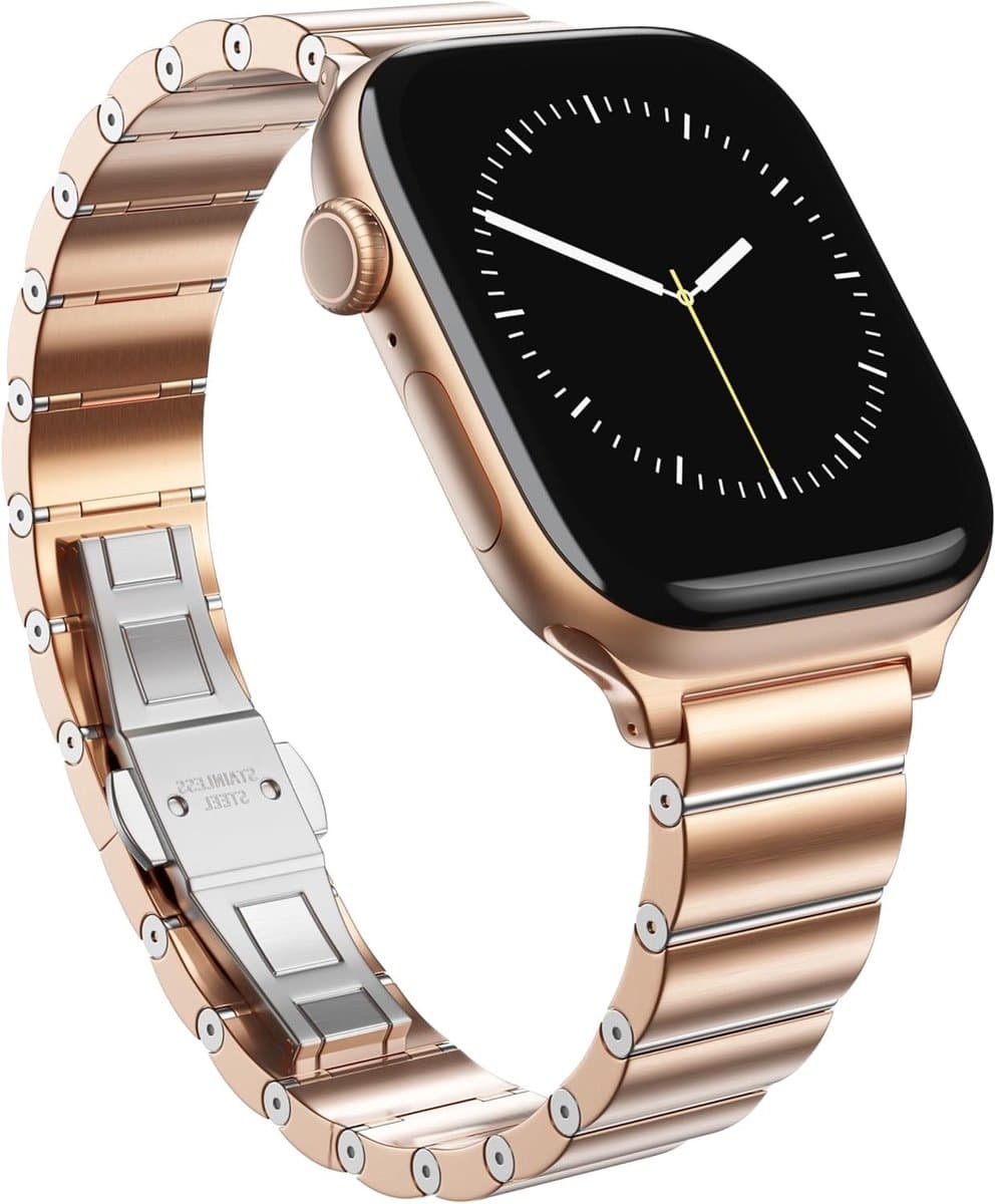 Stijlvolle en comfortabele smartwatch band voor vrouwen, geschikt voor Apple Watch, diverse kleuren en materialen
