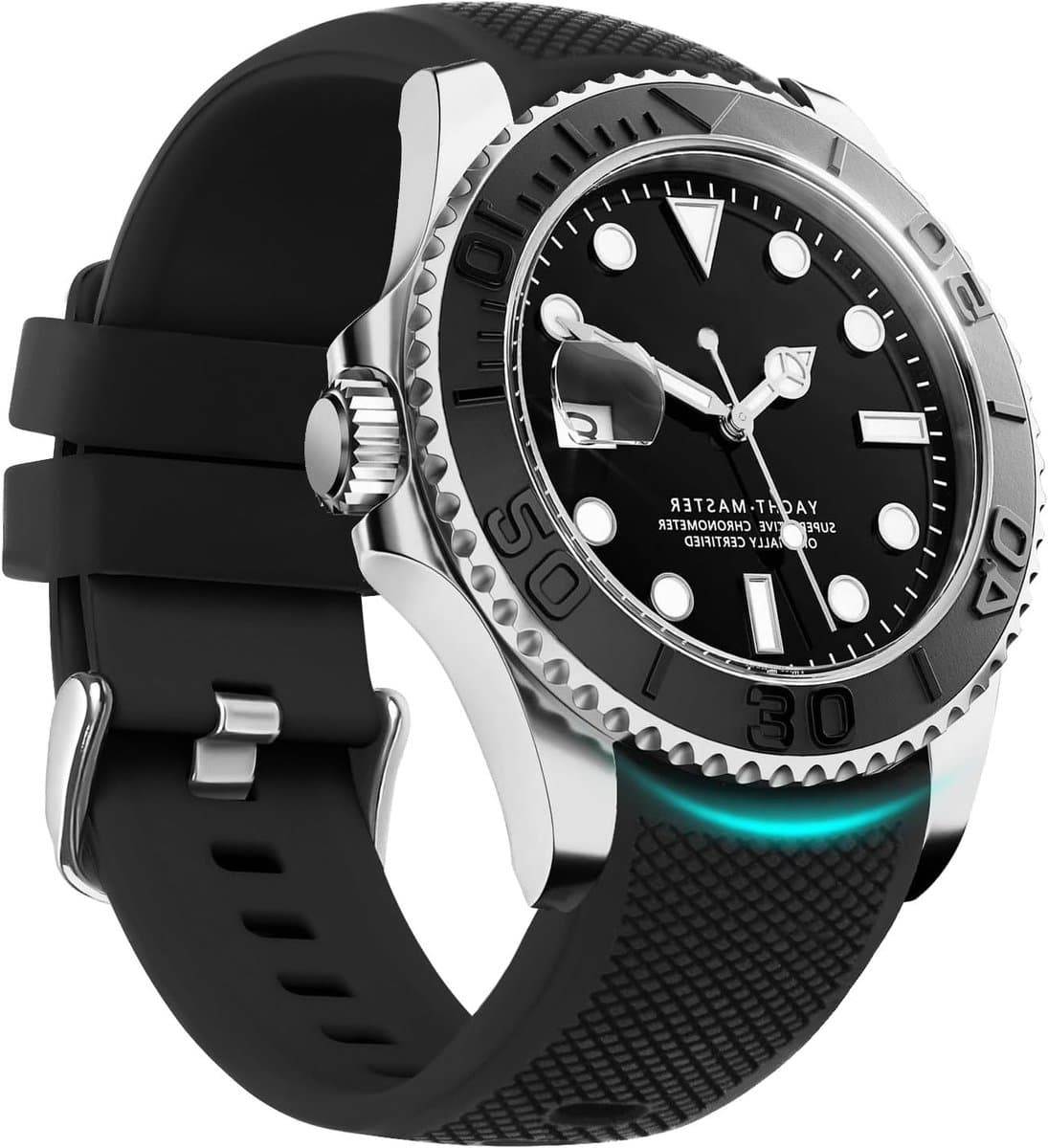22mm Silicone Sport Bands voor Samsung Galaxy Watch, Gear S3, Fossil Gen 6 en HUAWEI GT 2 - Bicolor, Comfortabel en Duurzaam
