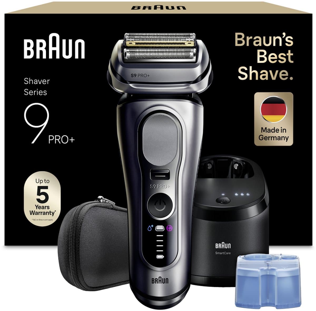 Braun Series 9 PRO+ 9667CC Zilver