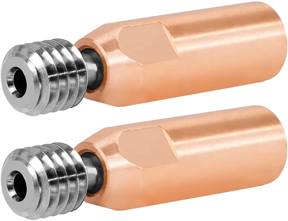 Dailygoody - Heatbreak Keel - Titanium en Koperlegering - Hoge Temperatuur Weerstand - 4mm - Geschikt voor Ender 3 - 3D Printer Hotend