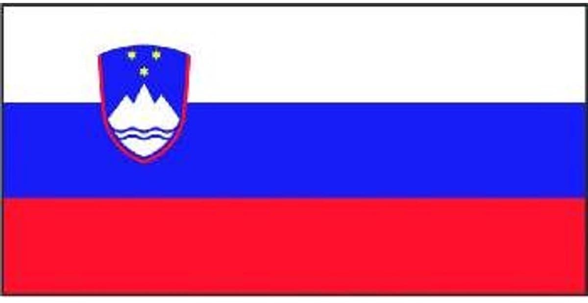 Nautische vlag SLOVENIË 30 x 45cm