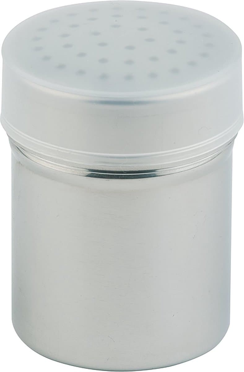 APS 778 kruidenstrooier grof - RVS met PP stofdeksel - Ø 5,5 cm en 7,5 cm hoog