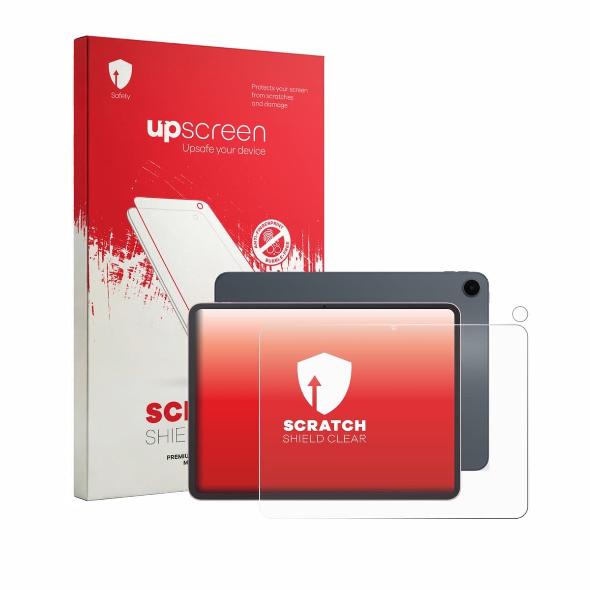 upscreen - Screenprotector voor Oppo Pad 5 (Voor+Camera) - Folie Beschermfolie transparant