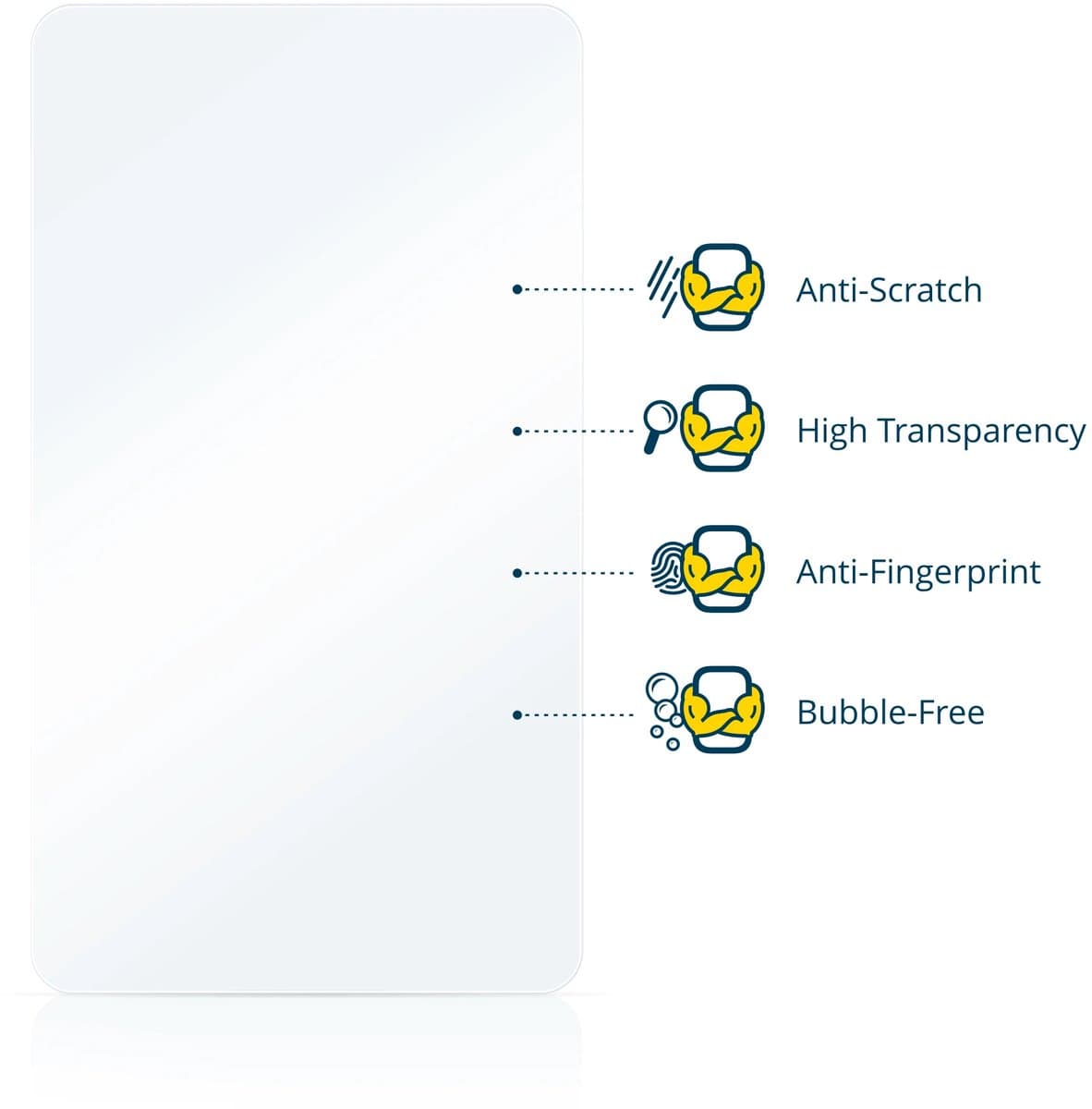 BROTECT - Screenprotector voor Acer Chromebook Spin 314 Convertible - Folie Beschermfolie transparant