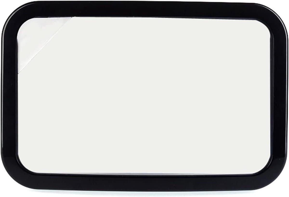 Baby Achteruitkijkspiegel - Autospiegel Monitor - Veilig Rijden - Verstelbare Hoek - 299x188mm - Zwart