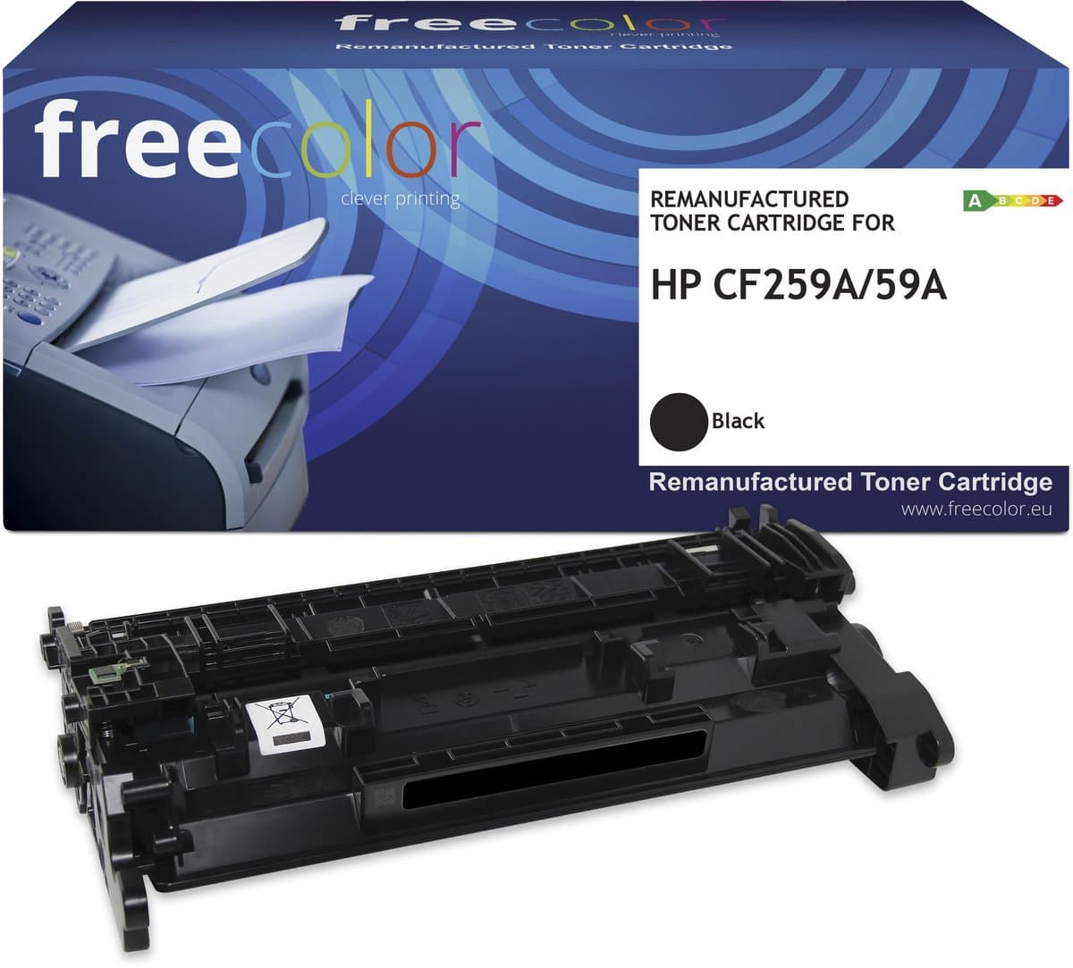 HP CF259A (No Level Ind) - toner FREECOLOR - Black 3000p