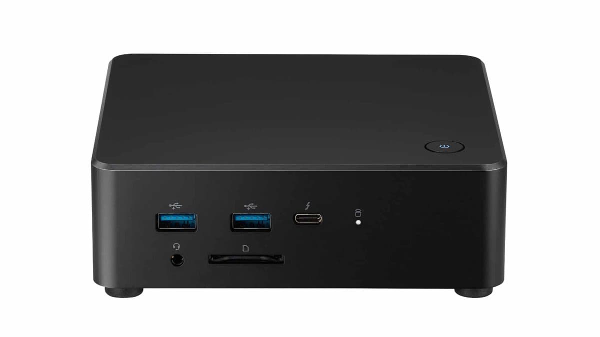 BTO - Mini PC - U•DESK U14i - Zwart - Intel®Core™ 7 150U - 8GB RAM - 250GB SSD Windows 11 Pro