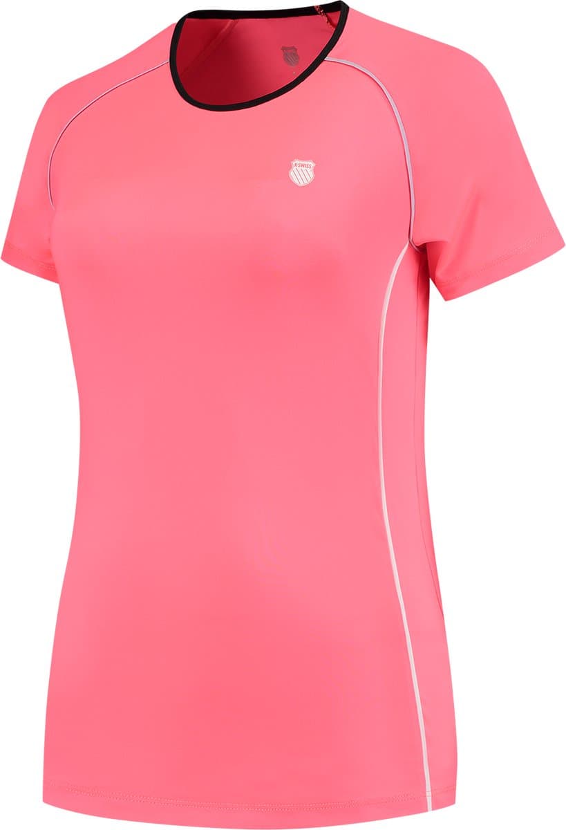 K-Swiss Hypercourt Crew 4 dames T-shirt roze S