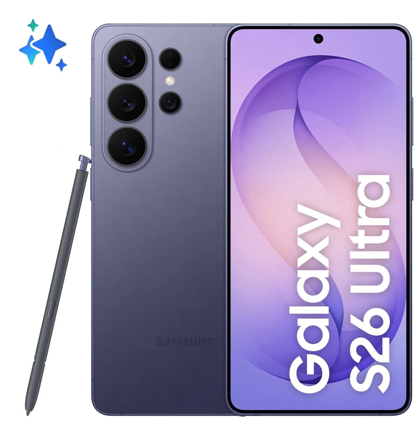 Samsung Galaxy S26 Ultra – 256GB – Cobalt Violet