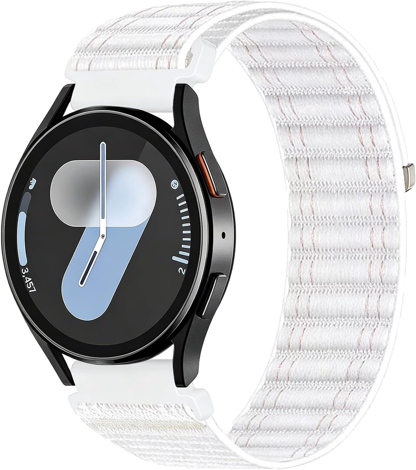 20mm nylon horlogeband voor Samsung Galaxy Watch 7/FE/6/5/4 40mm 44mm sport horlogeband,compatibel Galaxy Watch 6 - ShopVlot