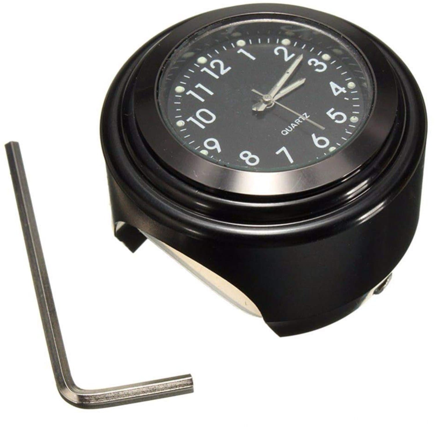 Auto Dashboard Klok Classic Klein Rond - Luminous Functie - Anti-kras Glas - Duidelijke Tijdweergave - Homevero