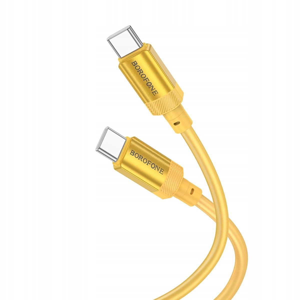 Borofone BX108 USB-C naar USB-C Kabel - 60W 3A - 1m Goud