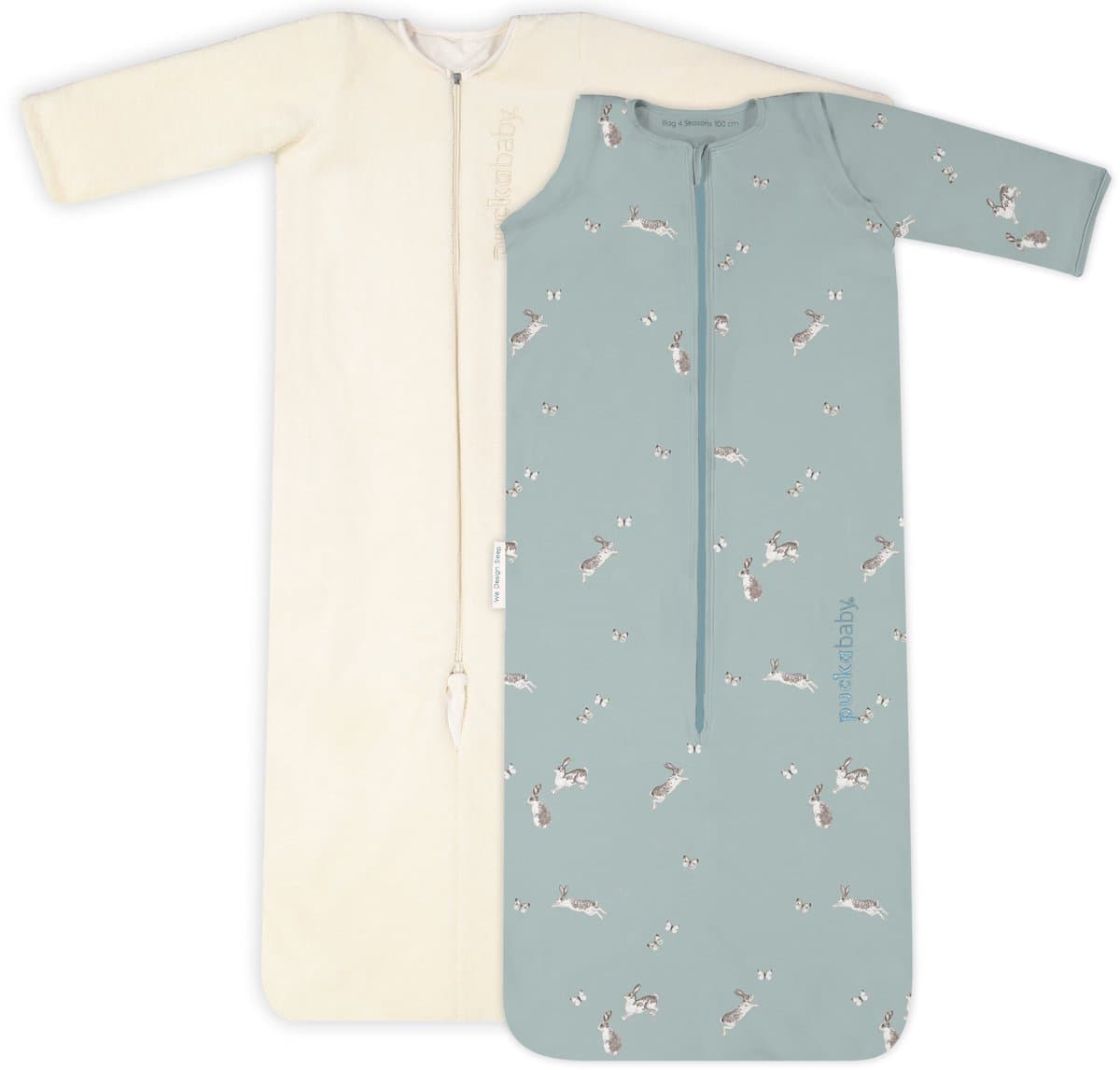 Puckababy Bag 4 Seasons slaapzak baby (6m-2.5j) - Bunnies - TOG 0.25-2.0 - 4 seizoenen