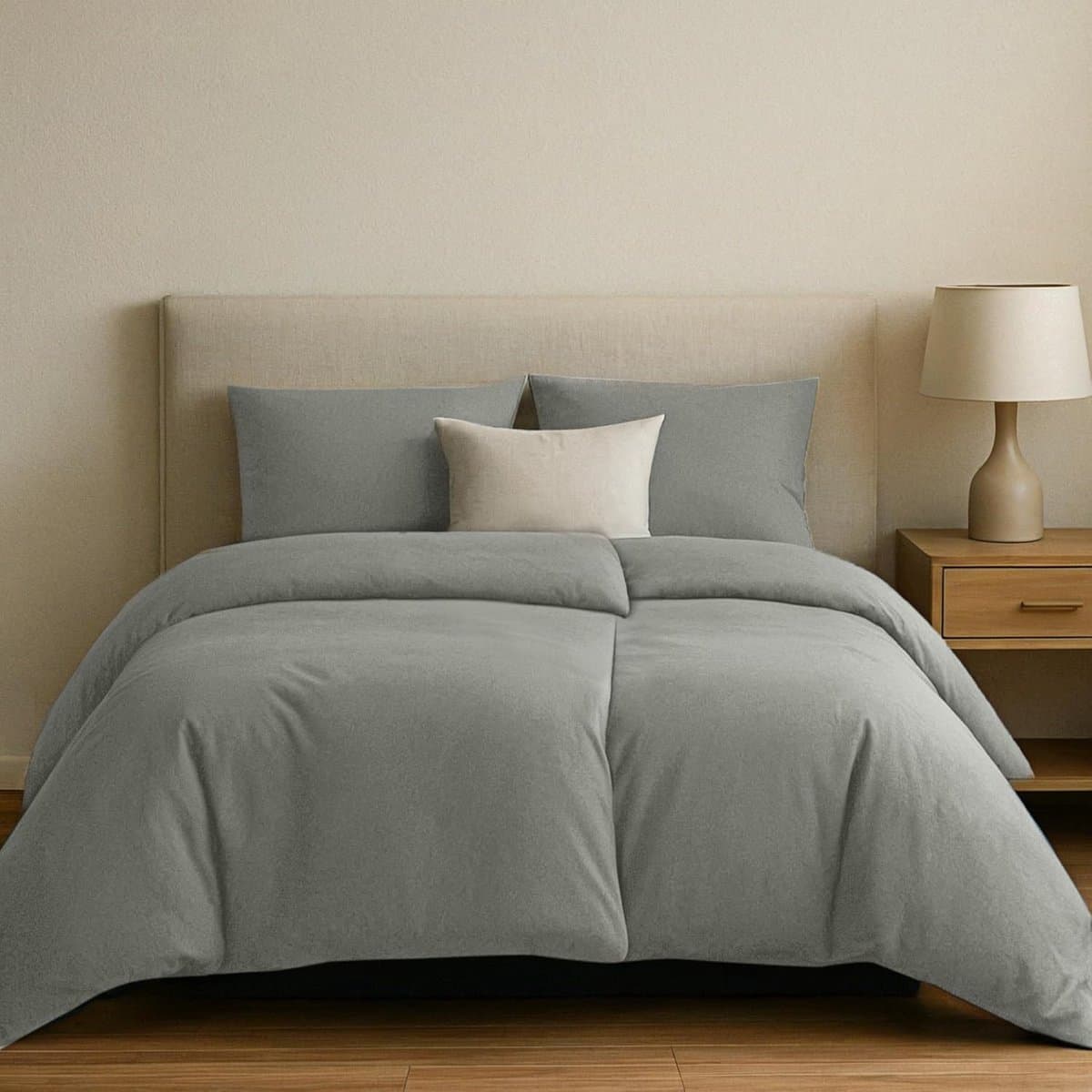 Versterkt katoenen beddengoed - luxe comfort - set van 2 - Oeko-Tex gecertificeerd