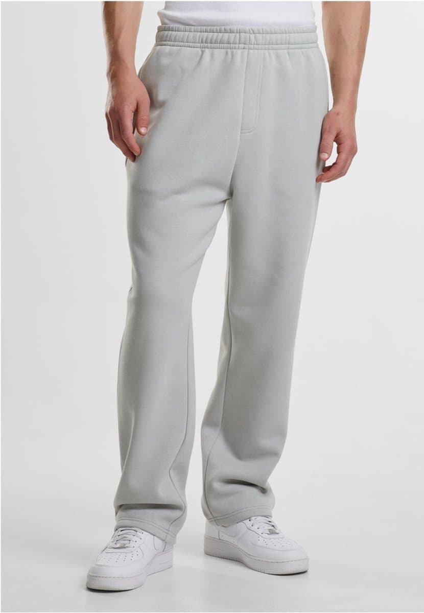 Urban Classics pluizige joggingbroek lichte asfalt XL