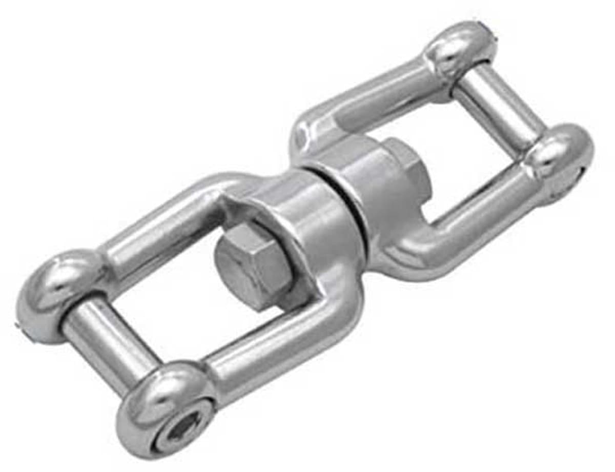 Lalizas Jaw&jaw Interne Zeshoekige Inox 316 Draaibaar Zilver 8 mm
