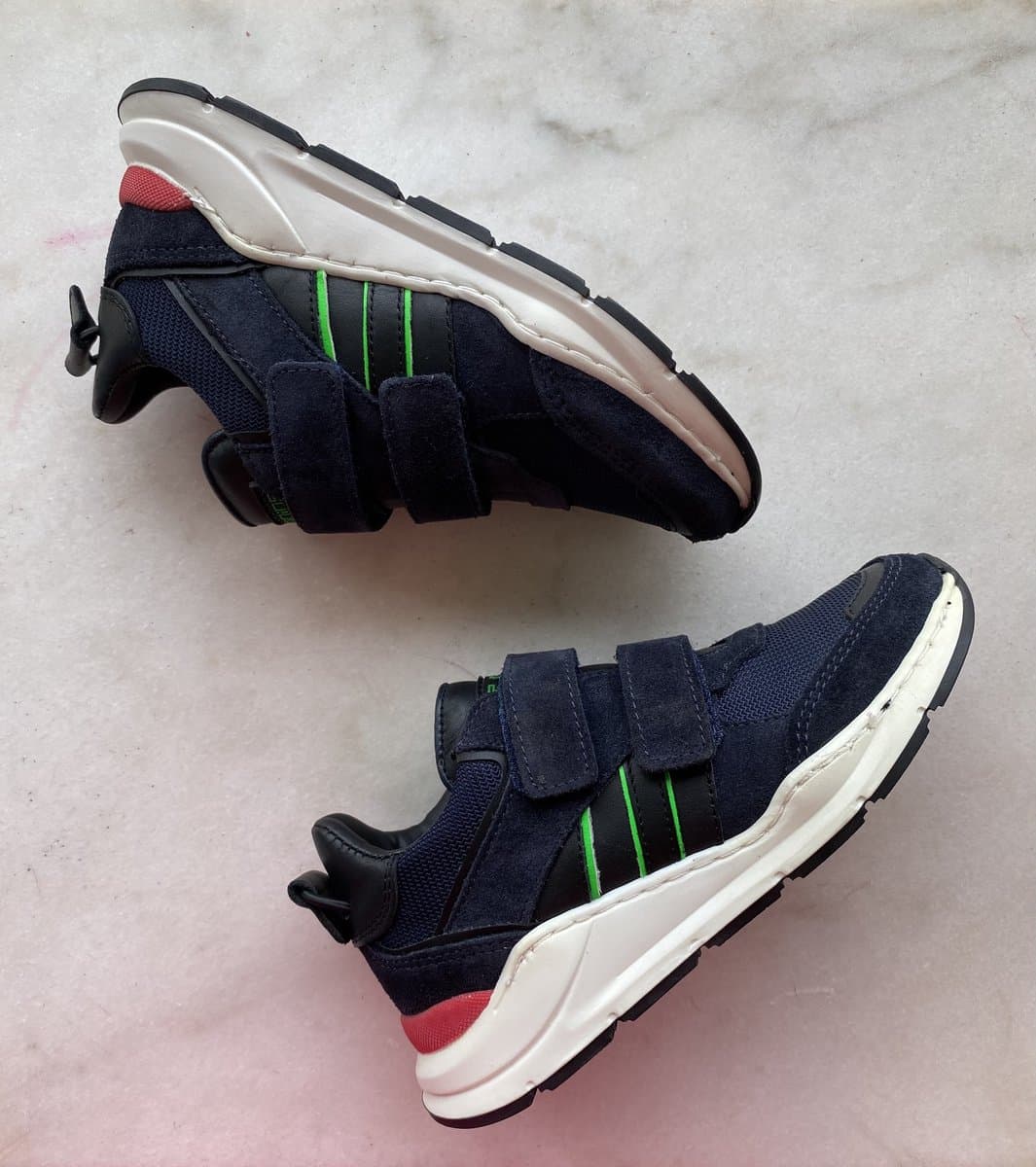 Hip sneaker velcro donkerblauw maat 31