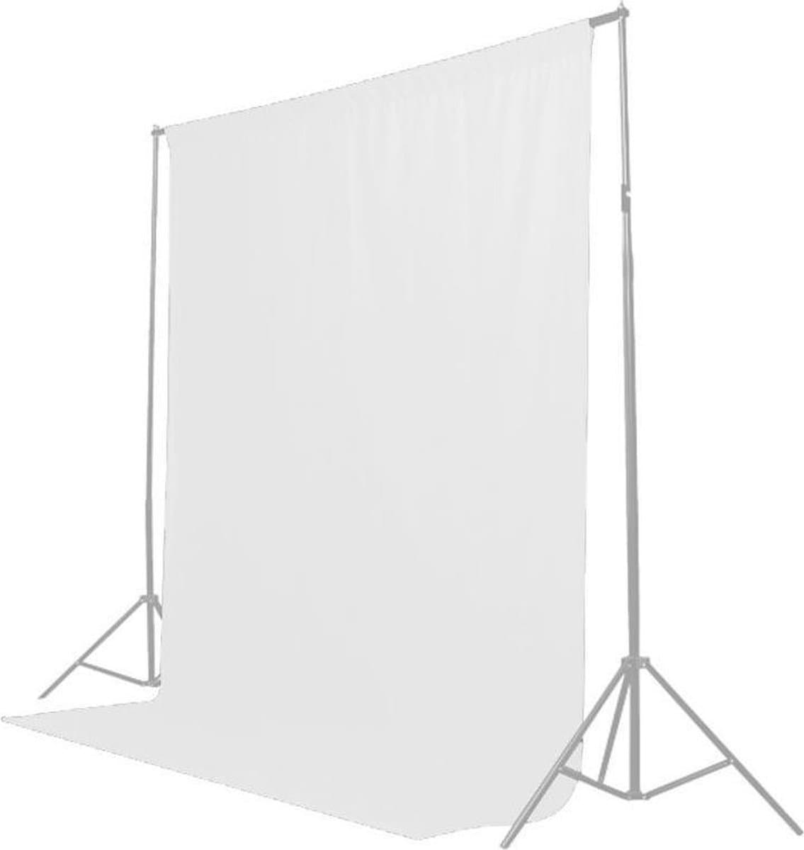 Caruba Achtergronddoek 3x6m Wit