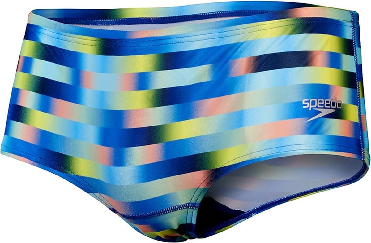 Speedo heren zwemslip 14 cm allover digital print multi