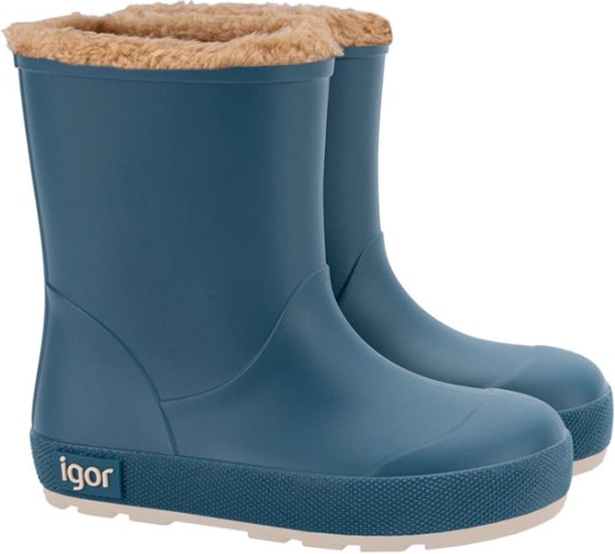 Igor Yogi Dk Borreguito Laarzen - Rubber - Meisjes - Blauw - Maat 26