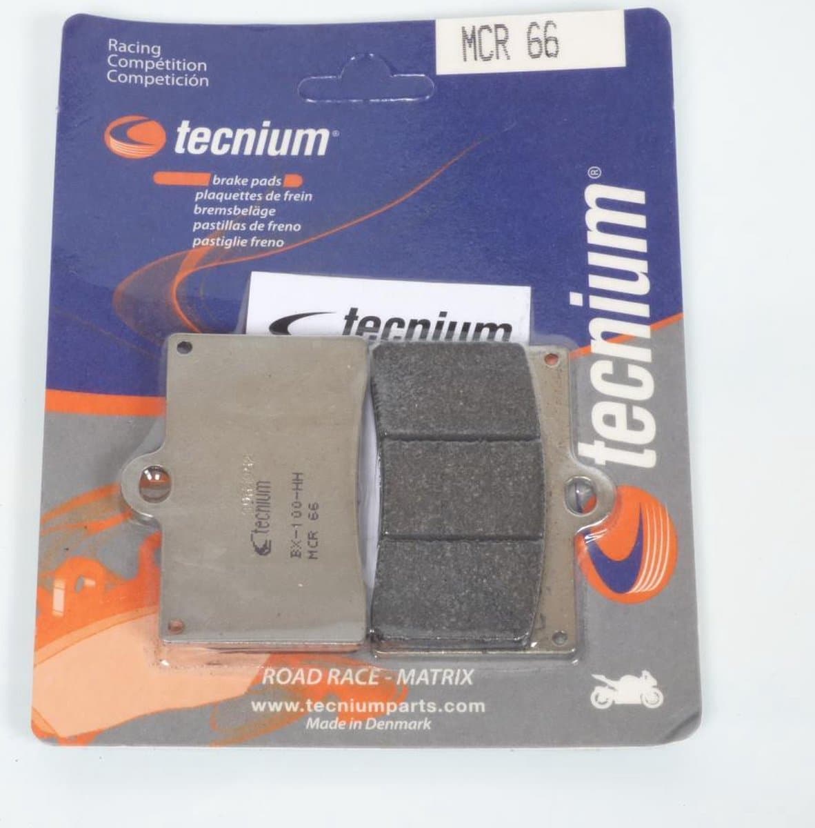 Tecnium remblok voor motorfiets Moto Guzzi 1100 V11 Sport 1999 tot 2001 AVG / AVD nieuw