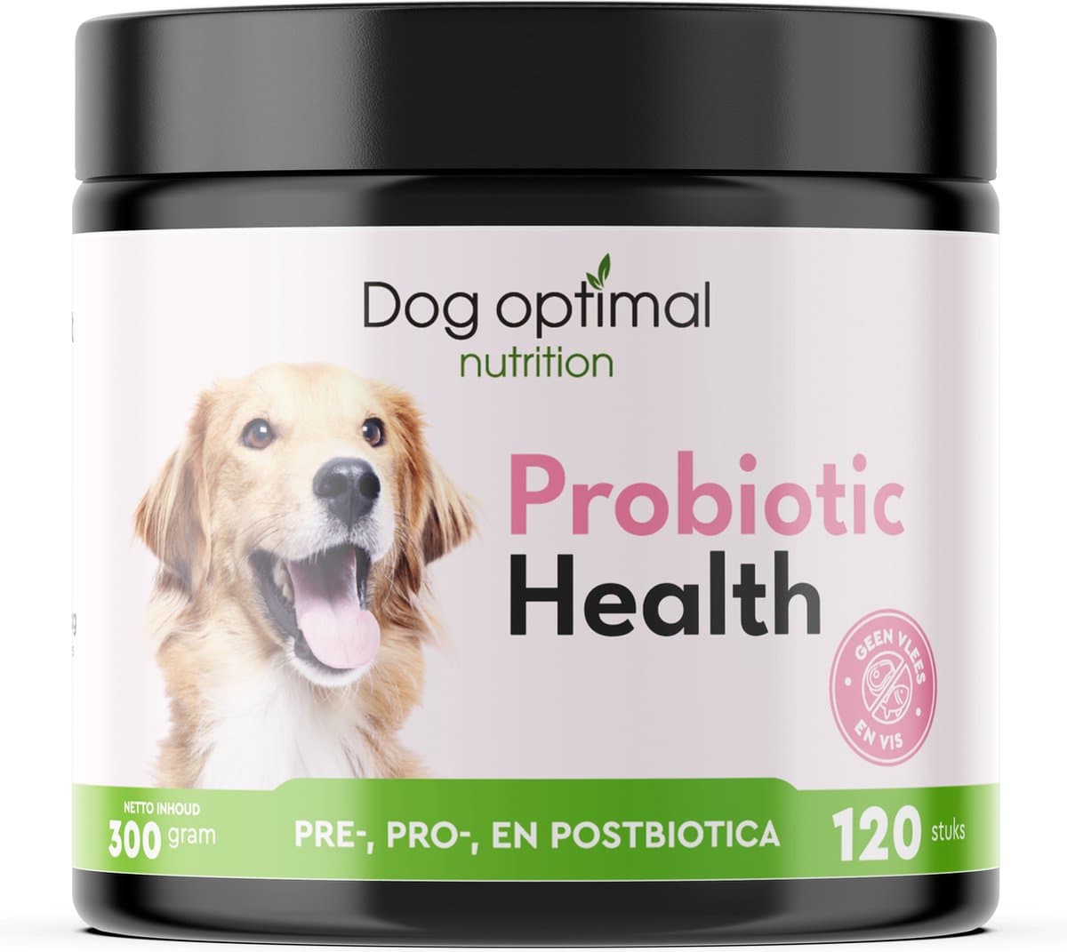 Dog Optimal Probiotic Health 120 Stuks - Hondensnack - Honden voeding - Puppy - Honden koekjes - Darmflora - Hond - Supplementen - Dieren